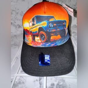 NEW Open Road Ford Bronco Trucker Hat- one size NOSTALGIC 90s style offroad life